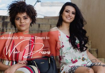 Mulheres Elegantes Gostam de Usar Vestidos