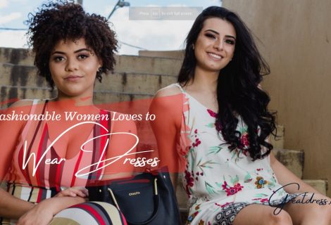 Mulheres Elegantes Gostam de Usar Vestidos