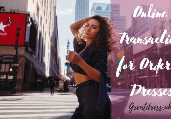 Transações Online Para Pedidos de Vestidos