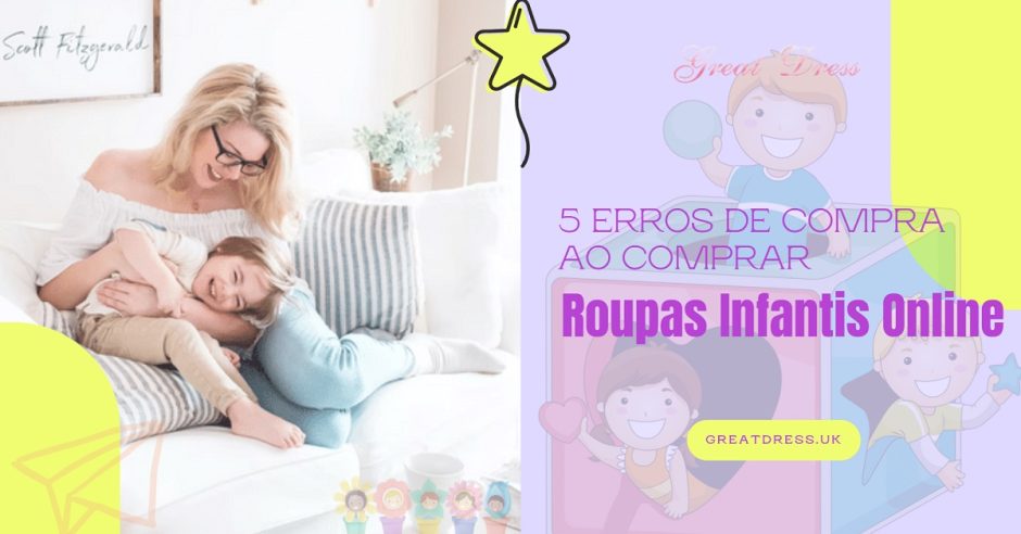 5 Erros de Compra ao Comprar Roupas Infantis Online