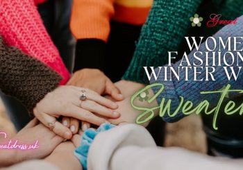 Moda feminina no inverno com suétere