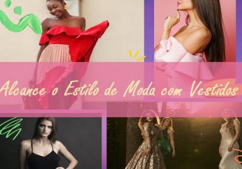 Alcance o estilo de moda com vestidos