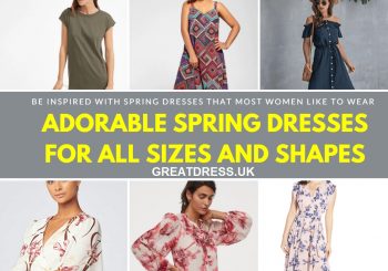 Vestidos de primavera adoráveis ​​para todos os tamanhos e formas
