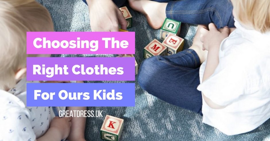 Escolhendo as roupas certas para nossos filhos
