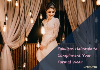 Penteado fabuloso para complementar seu traje formal