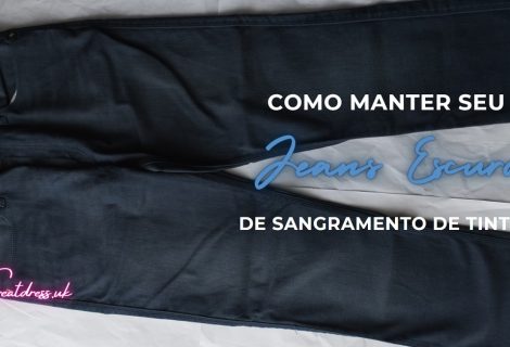 Como Manter seu Jeans Escuro de Sangramento de Tintura