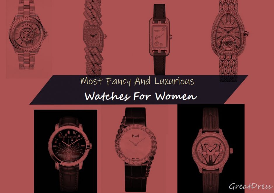 Relógios mais extravagantes e luxuosos para mulheres
