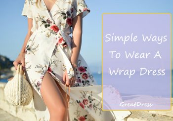 Maneiras simples de usar um vestido envelope