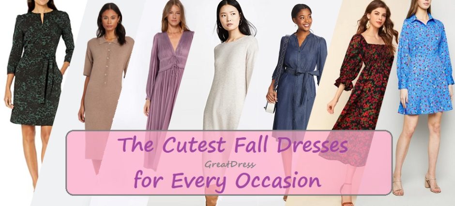 Os vestidos de outono mais fofos para todas as ocasiões