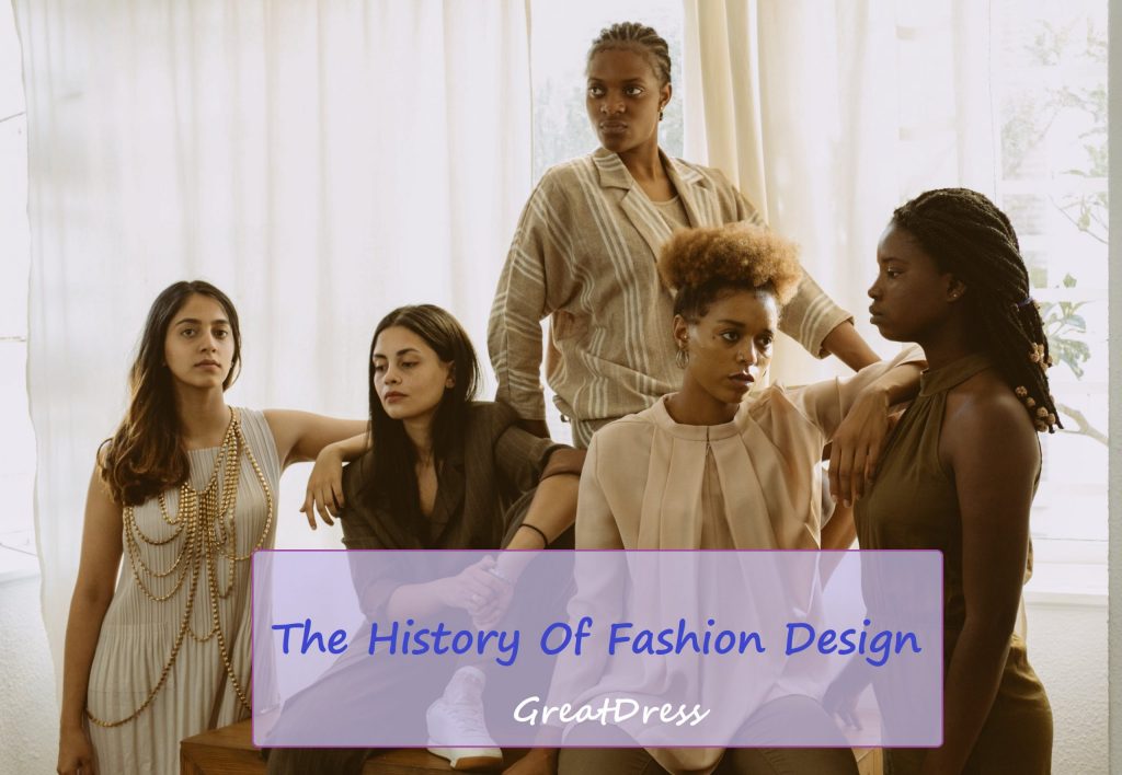 A história do design de moda