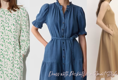 Por que usar um vestido com bolsos é uma escolha de estilo inteligente