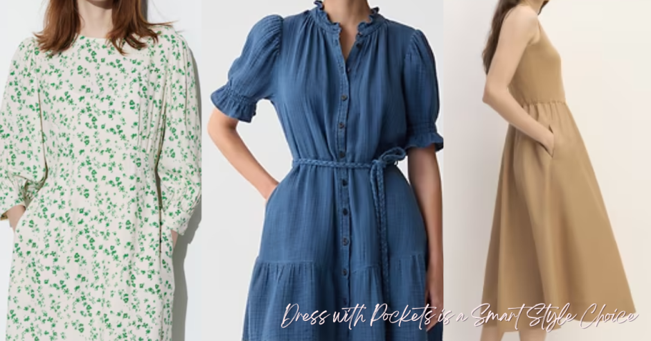 Por que usar um vestido com bolsos é uma escolha de estilo inteligente